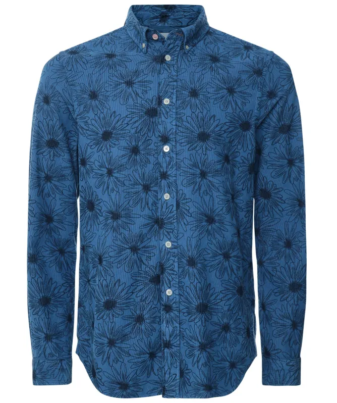 Paul Smith Tailored Fit Floral Cord Shirt