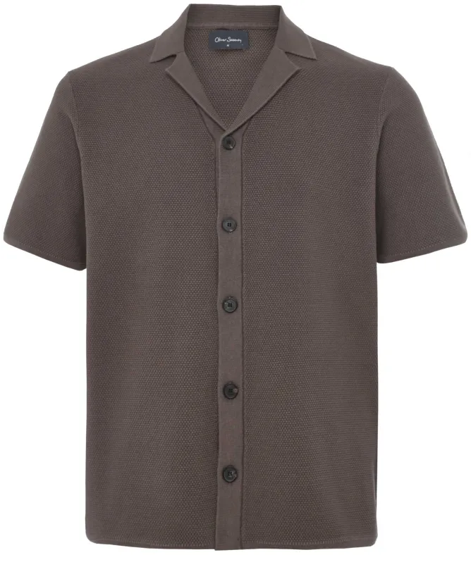Oliver Sweeney Knitted Kingsfield Shirt