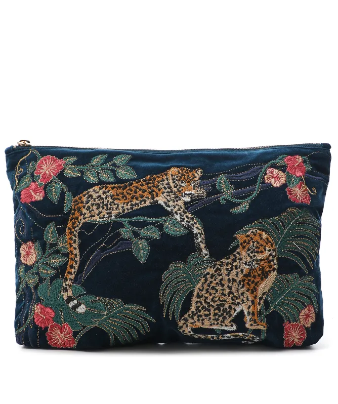 Elizabeth Scarlett Jungle Jaguar Everyday Pouch