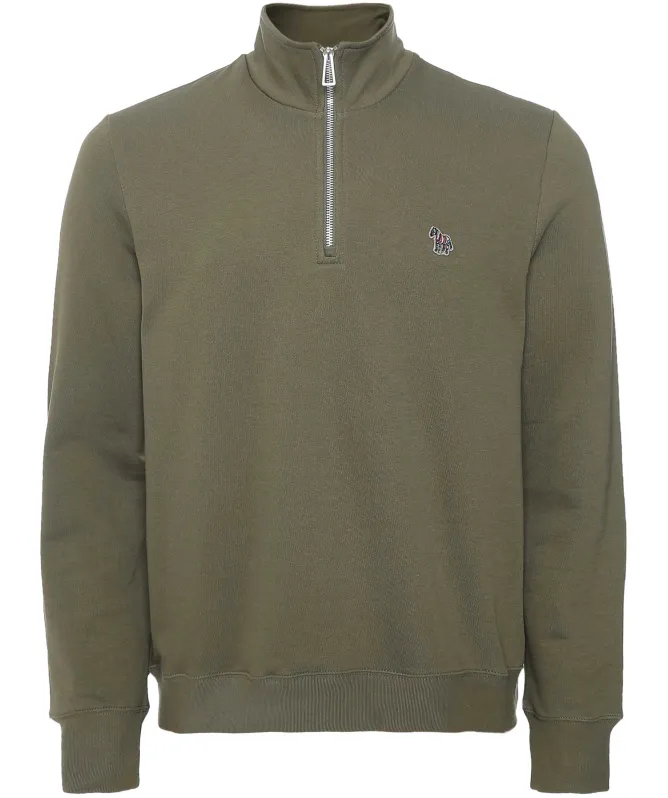 Paul Smith Half-Zip Zebra Sweatshirt
