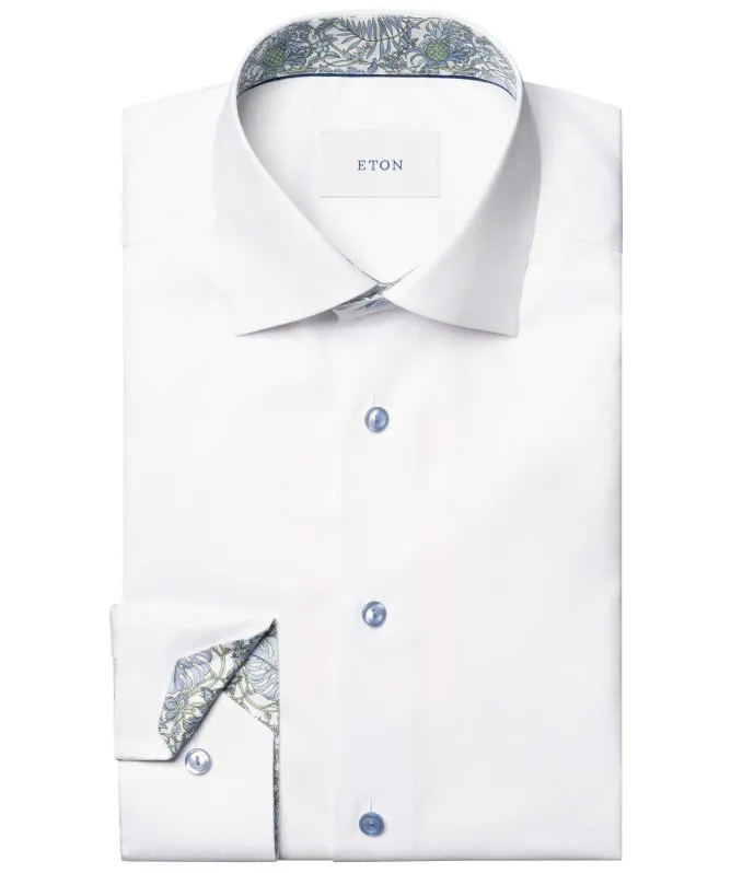 Eton Contemporary Fit Signature Twill Shirt