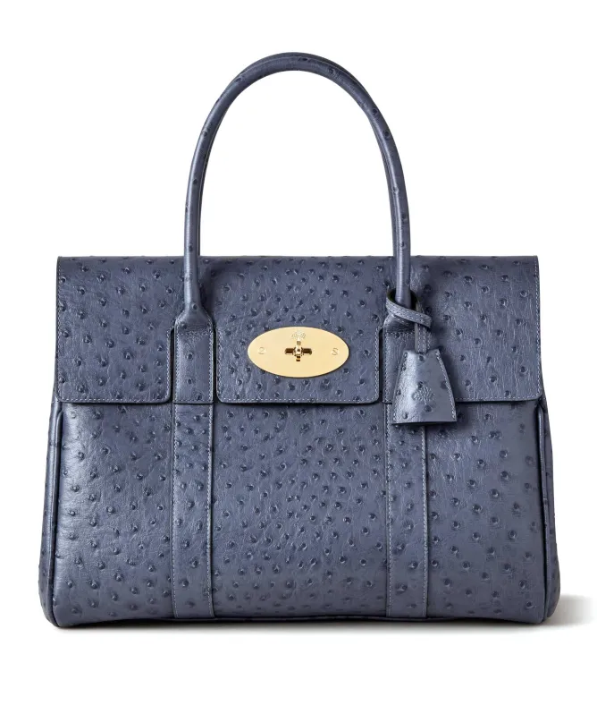 Mulberry Ostrich Bayswater Shoulder Bag