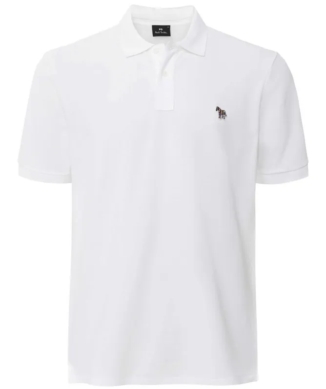 Paul Smith Short Sleeve Zebra Polo Shirt
