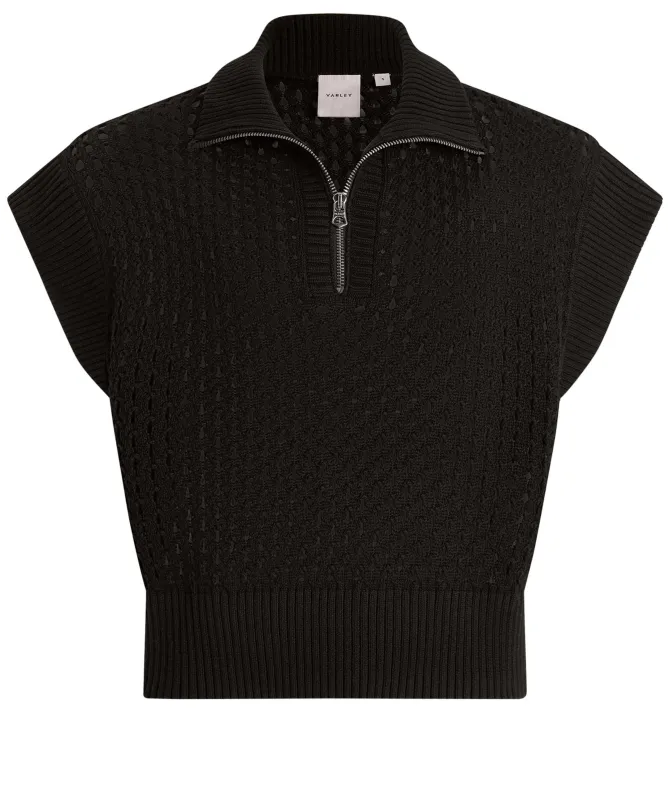 Varley Gaines Half-Zip Knit Vest