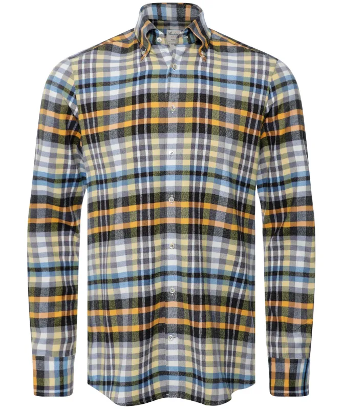 Stenstroms Slimline Check Flannel Shirt