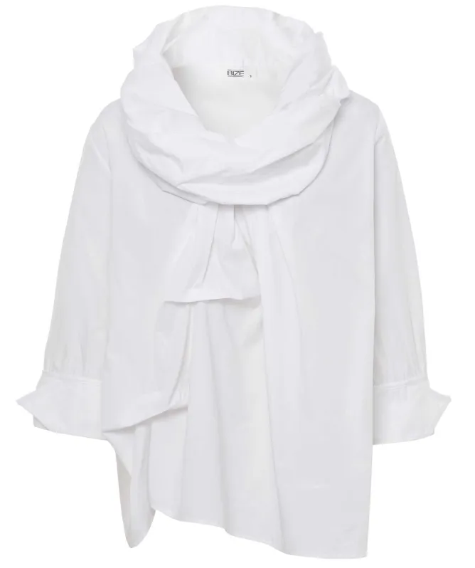 Bize Ruffle Neck Blouse