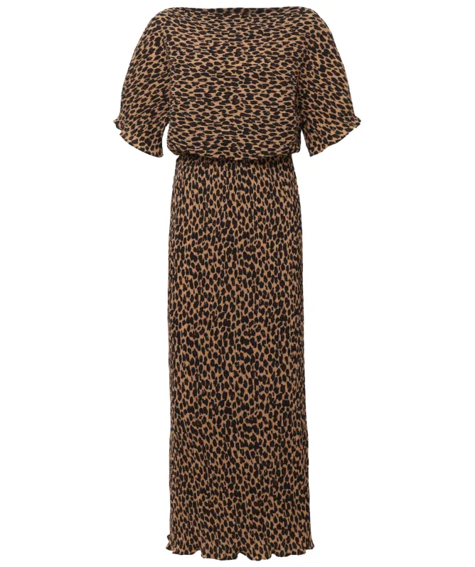 Never Fully Dressed Lucia Leopard Tilly Dress