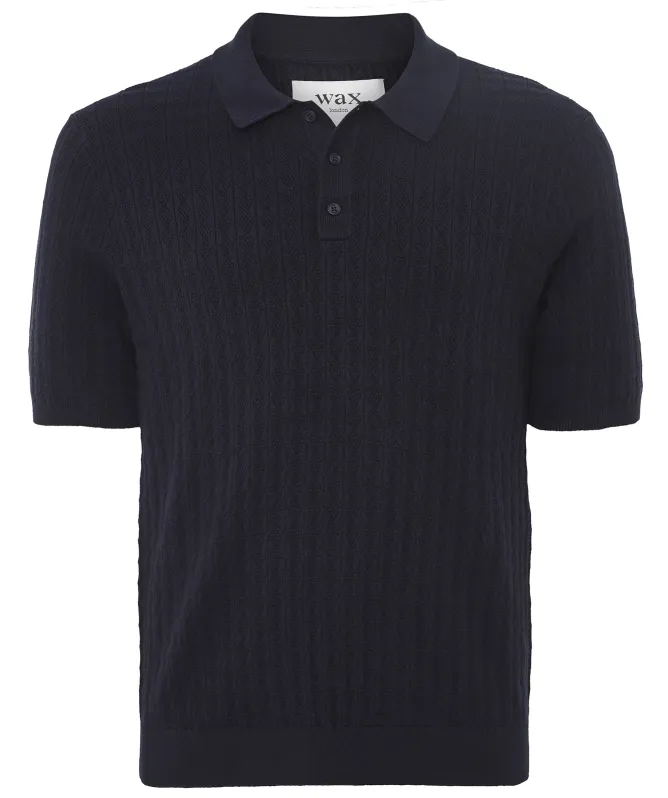 Wax London Cotton Cashmere Naples Polo
