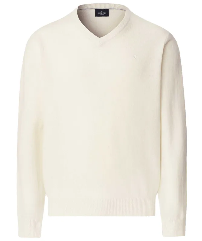 Hackett Lambswool V-Neck Jumper