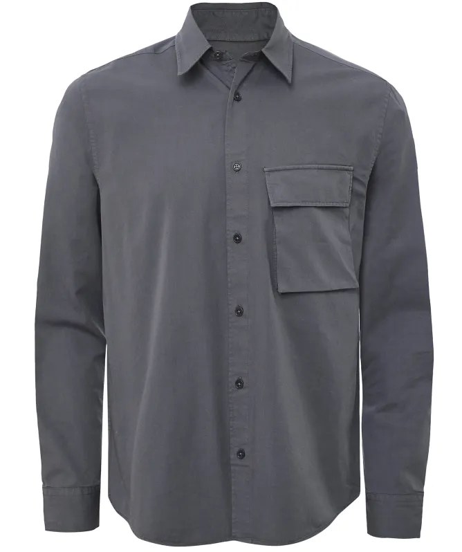 Belstaff Garment Dyed Scale Shirt