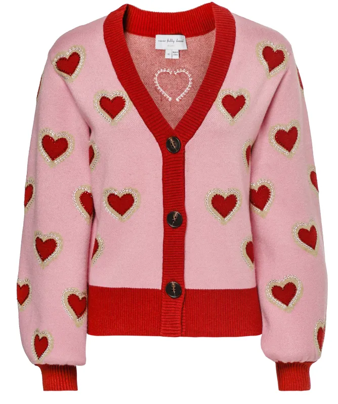 Never Fully Dressed Hearts Cardigan