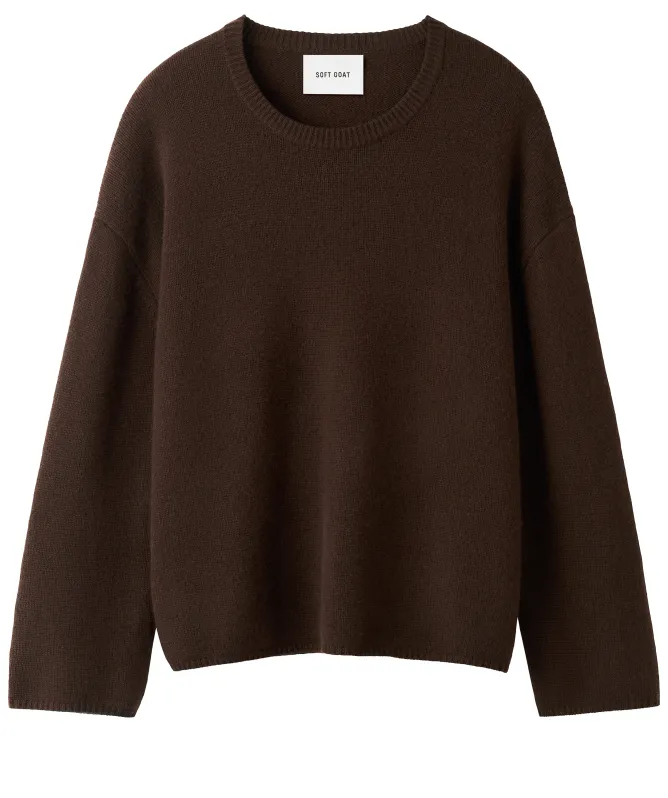 Soft Goat Relaxed Fit Crewneck Sweater