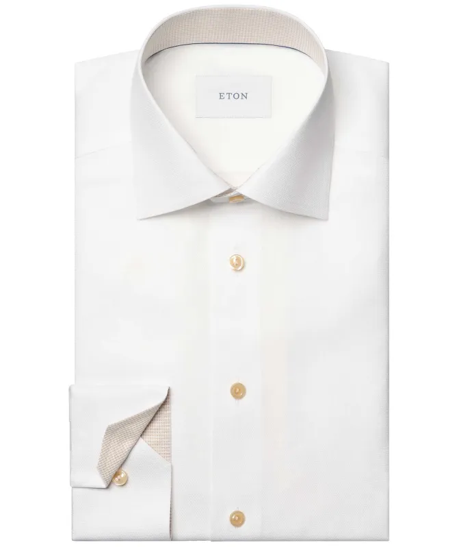 Eton Semi Solid Effect Shirt