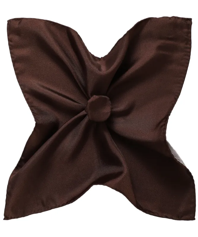 Amanda Christensen Plain Silk Pocket Square