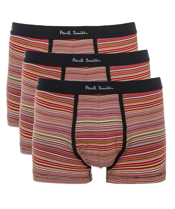 Paul Smith Striped Low-Rise Boxer Briefs Three Pack