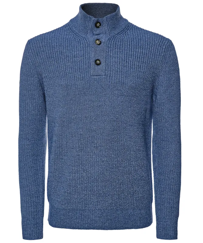 Thomas Maine Rib Knit Mock Neck Jumper