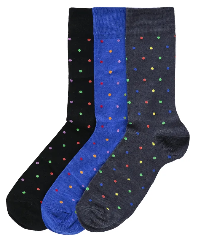 Oliver Sweeney Sunhill Polka Dot Socks 3 Pack