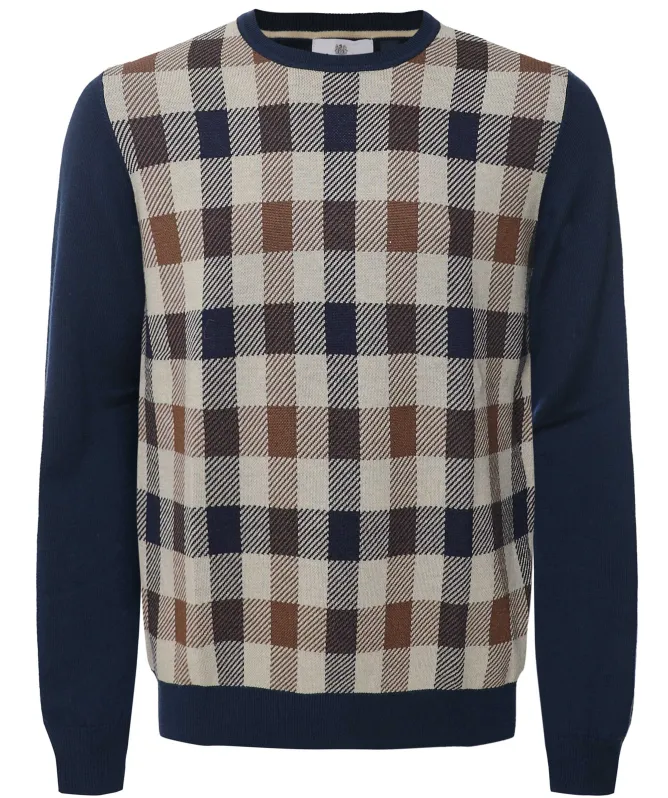 Aquascutum Macro Check Jumper