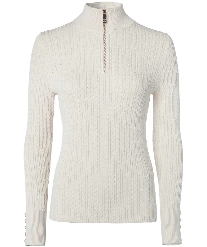Holland Cooper Ava Quarter Zip Knit Jumper