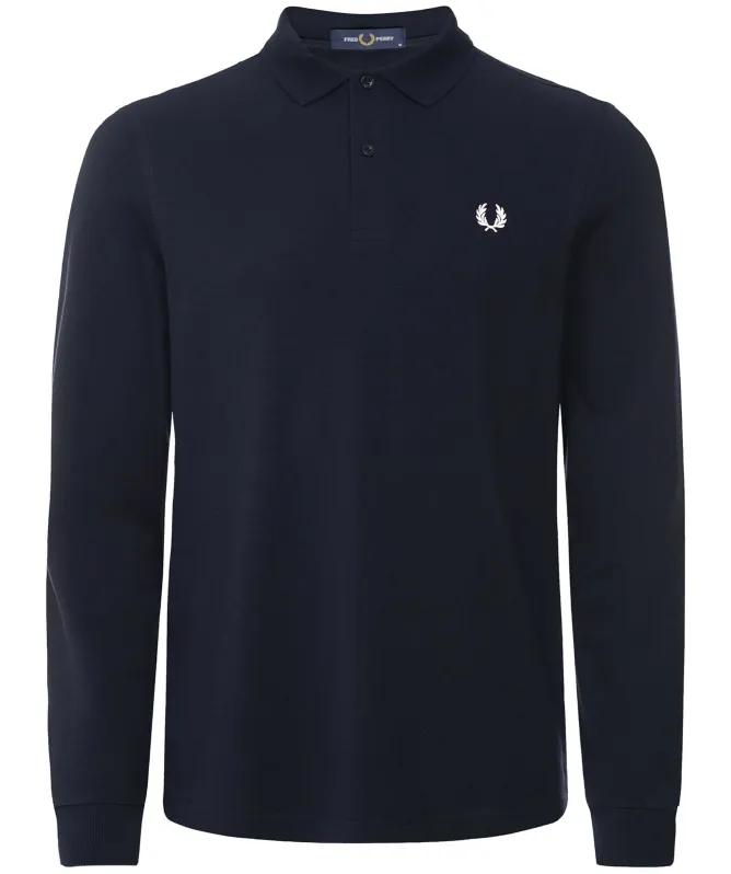 Fred Perry Long Sleeve Polo Shirt