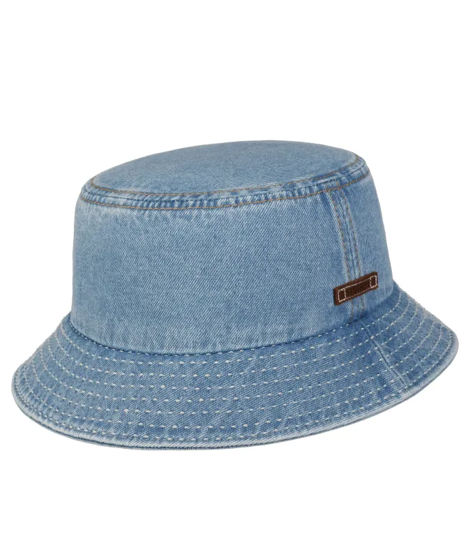 Stetson Denim Barista Bucket Hat