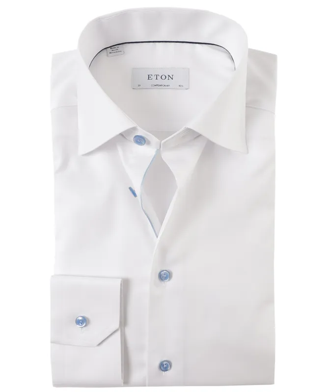 Eton Contemporary Fit Twill Shirt