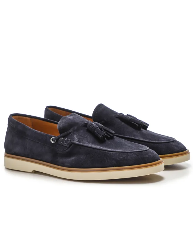 BOSS Hedley Suede Tassel Loafers