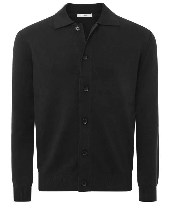 Seinse Collared Button Cardigan