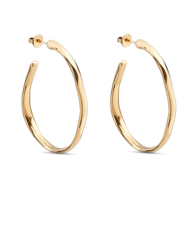 UNOde50 Ohmmm Open Hoop Earrings