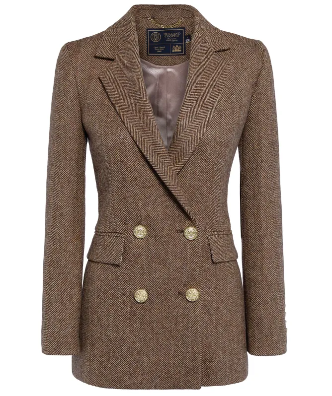 Holland Cooper Double Breasted Blazer