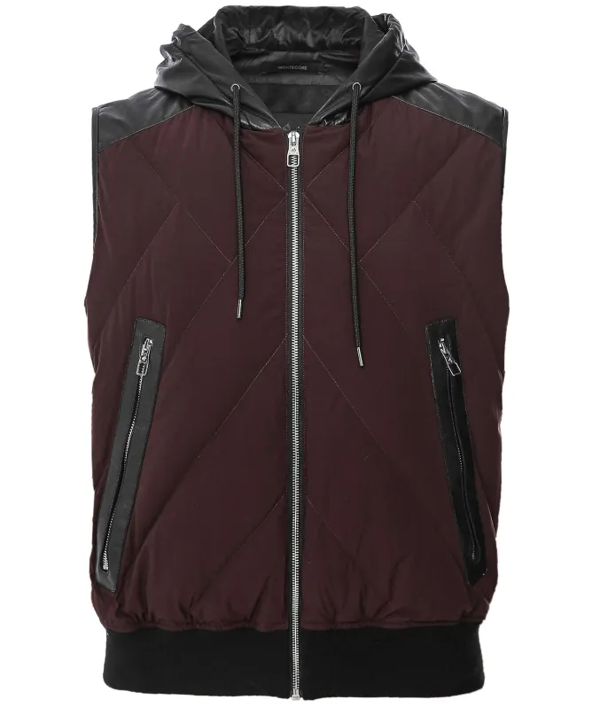 Montecore Down Hooded Tank top