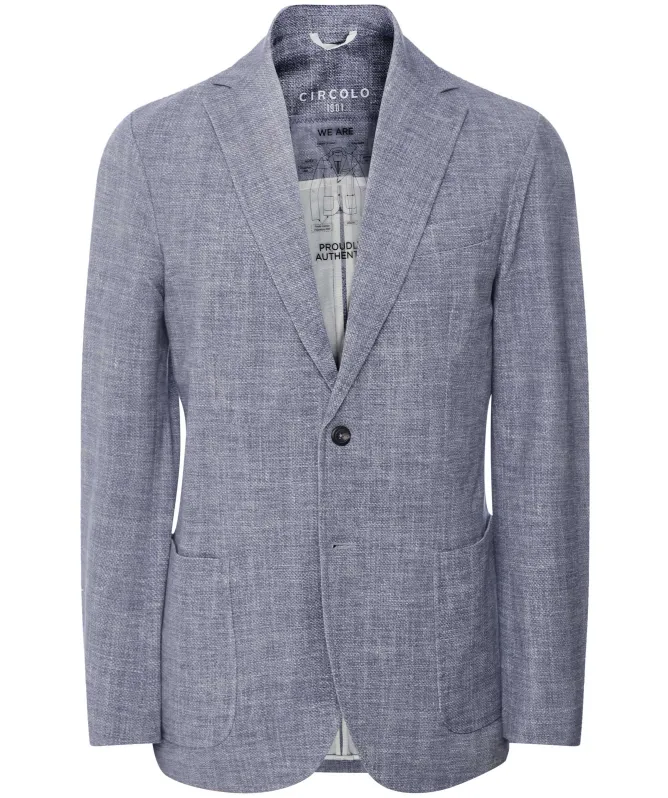 Circolo 1901 Slim Fit Dyed Pique Blazer