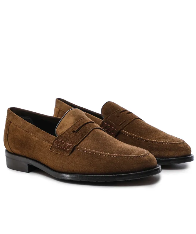 Hackett Suede Walter Loafers