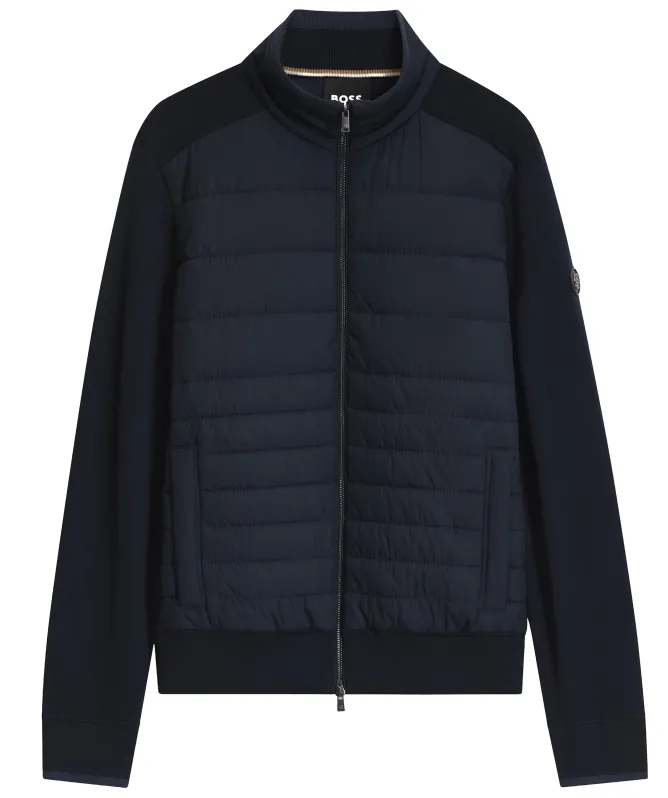 BOSS H-Facente Padded Zipper-Up Jacket