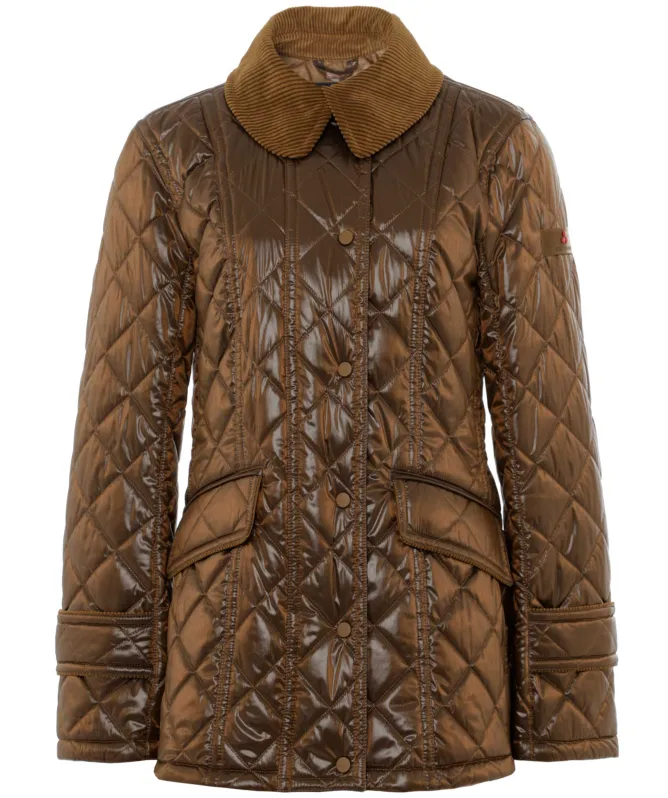 Peuterey Shiny Padded Quilted Jacket