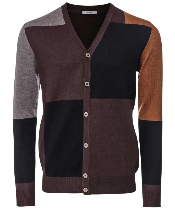 Seinse Colour-Block Cardigan