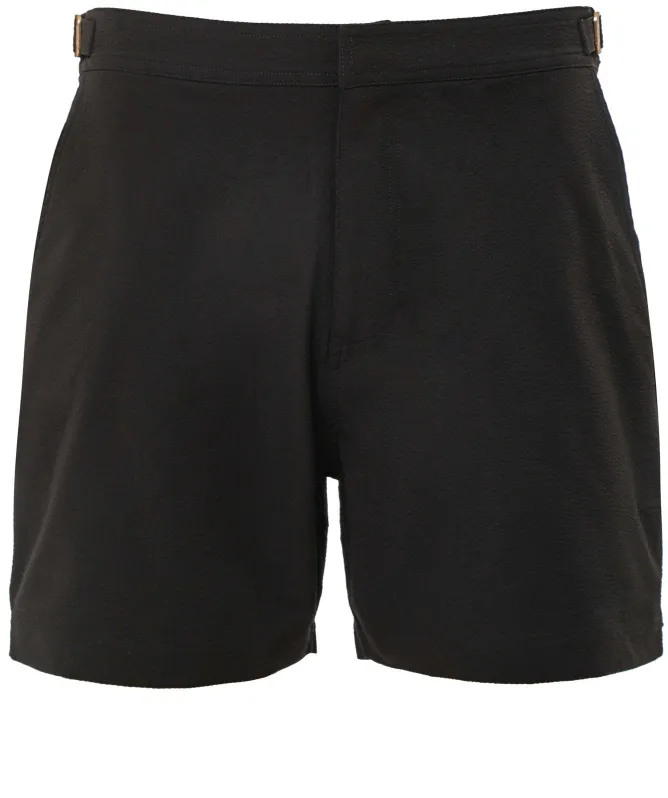 SWIMS Seersucker Kos Swim Shorts