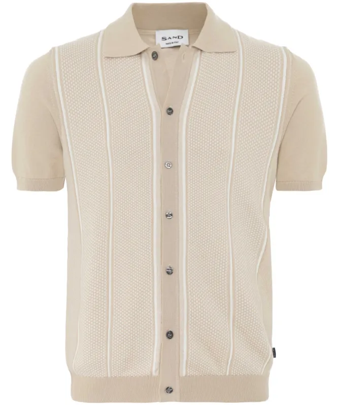 Sand Textured Polo Shirt