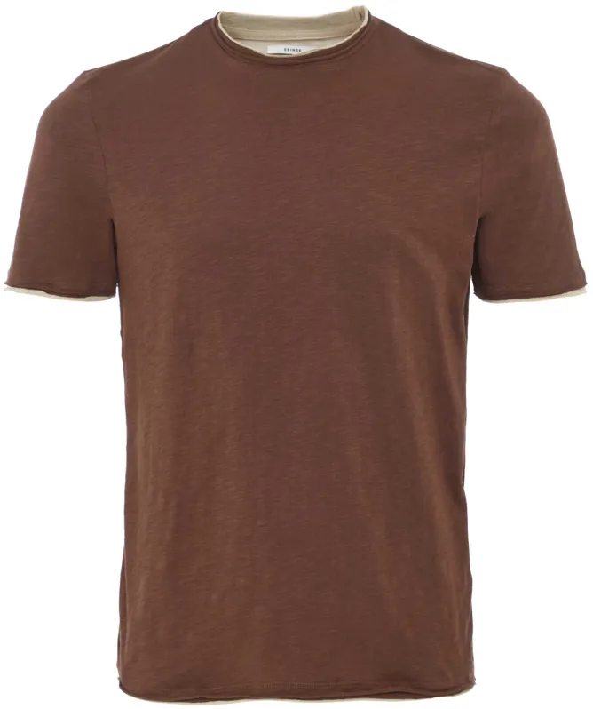 Seinse Layered Trim T-Shirt