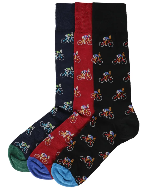 Paul Smith Cycling Rabbits Socks 3 Pack