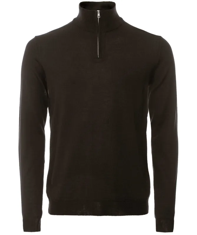 Oliver Sweeney Thornby Zipper-Neck Sweater