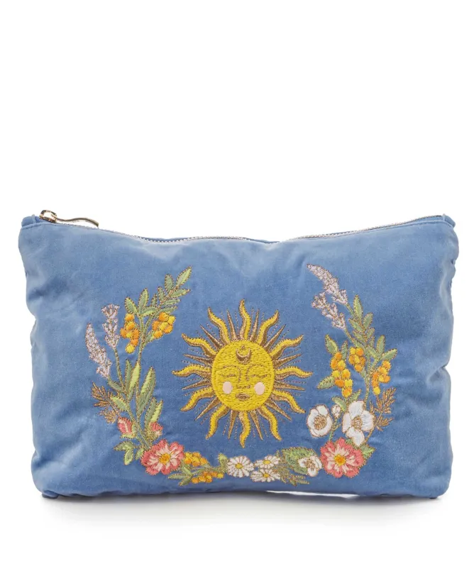 送料・関税込み【ElizabethScarlett】SunrisePalmsEverydayPouch Sunflowers Everyday Pouch – Elizabeth Scarlett
