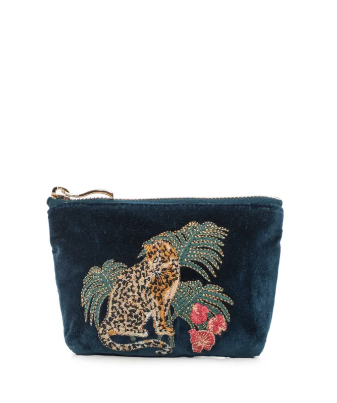 Elizabeth Scarlett Jungle Jaguar Coin Purse