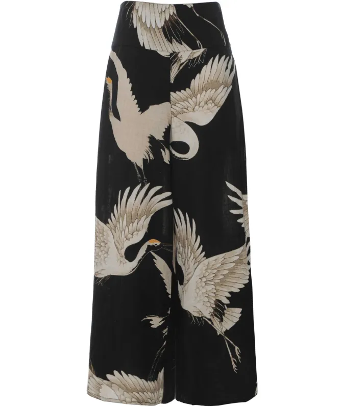 One Hundred Stars Stork Wide Leg Pants