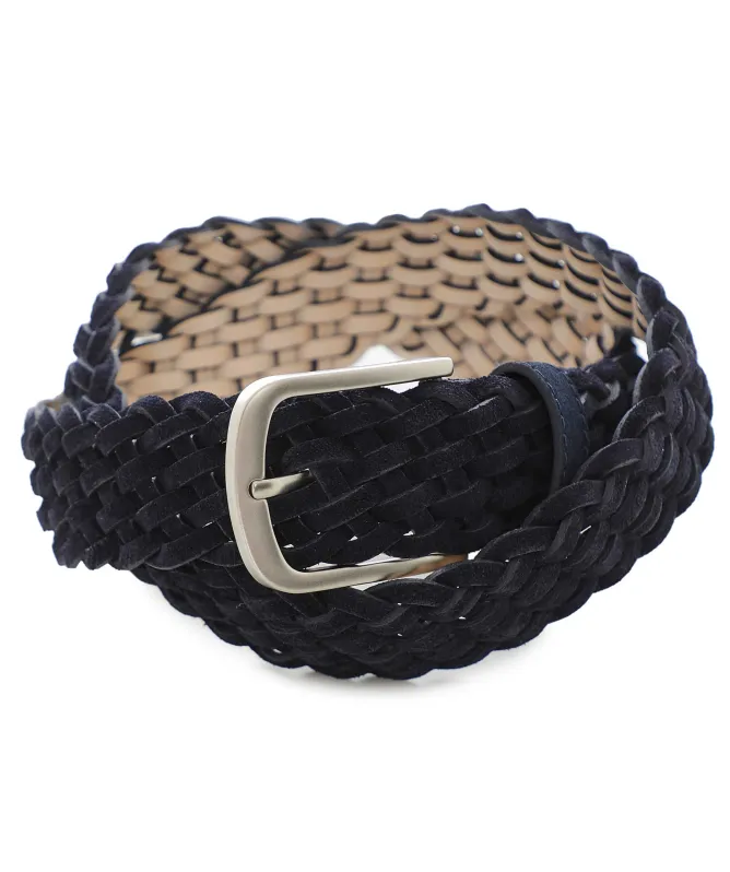 Leyva Woven Suede Belt