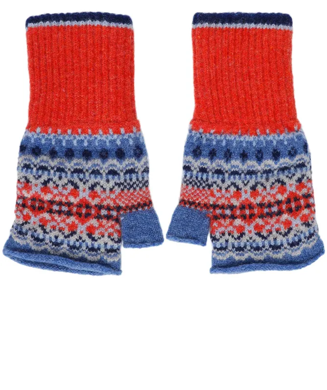 ERIBÉ Alloa Pure Wool Open Mittens