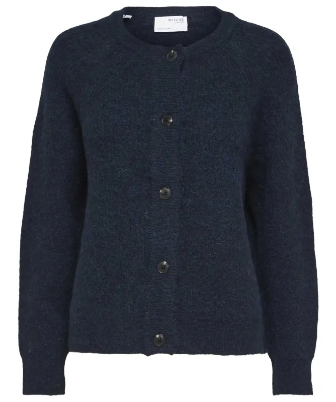 Selected Lulu Short Knit Cardigan