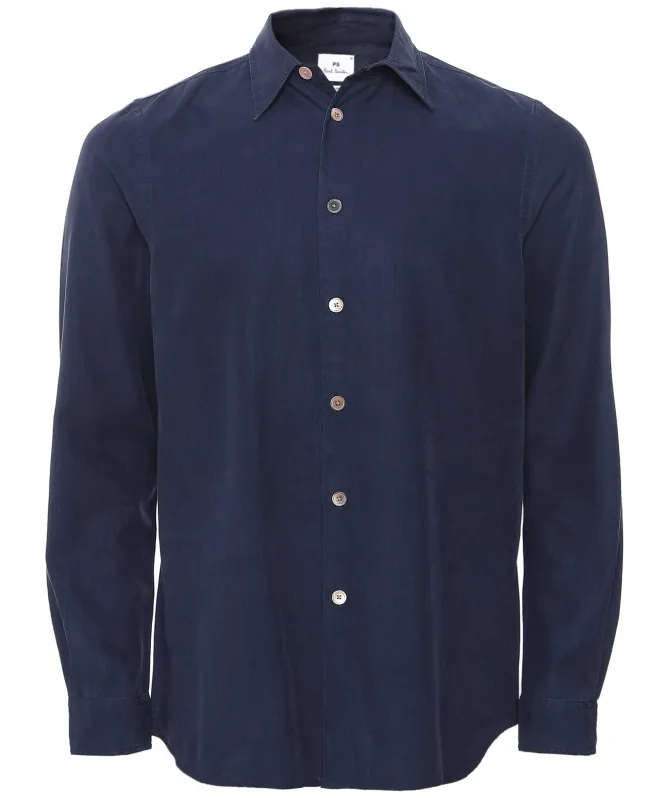 Paul Smith Regular Fit Lyocell-Cotton Shirt