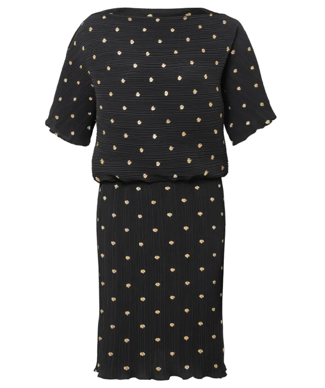 Never Fully Dressed Plisse Mini Tilly Dress