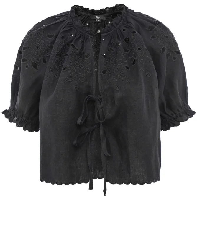 Rails Lizbeth Tie-Front Top